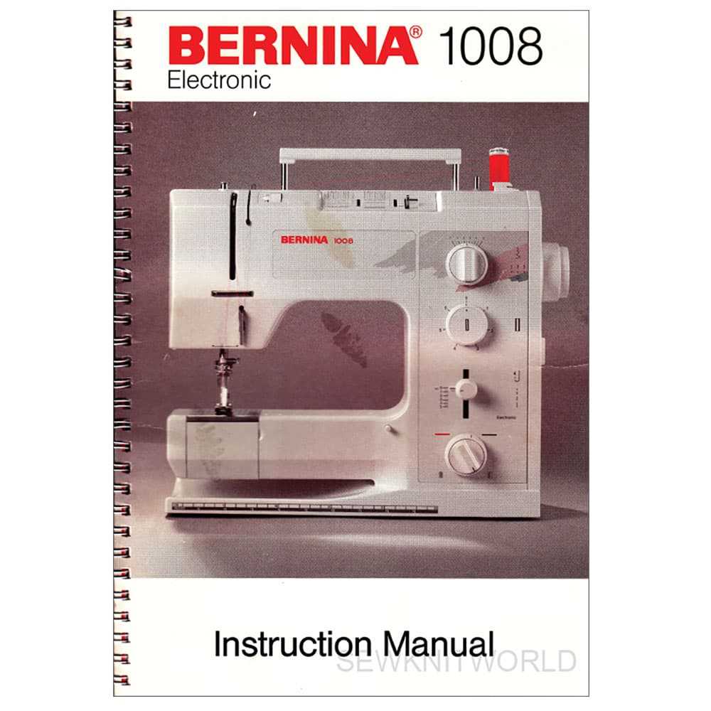 bernina 1008 sewing machine parts diagram