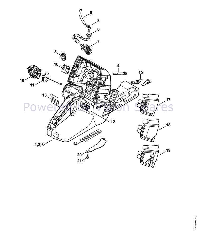 ms 661 parts diagram