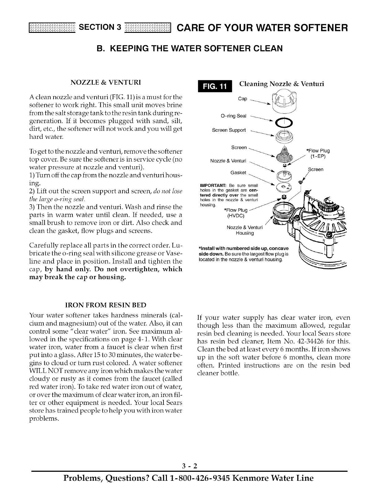 kenmore water softener parts diagram