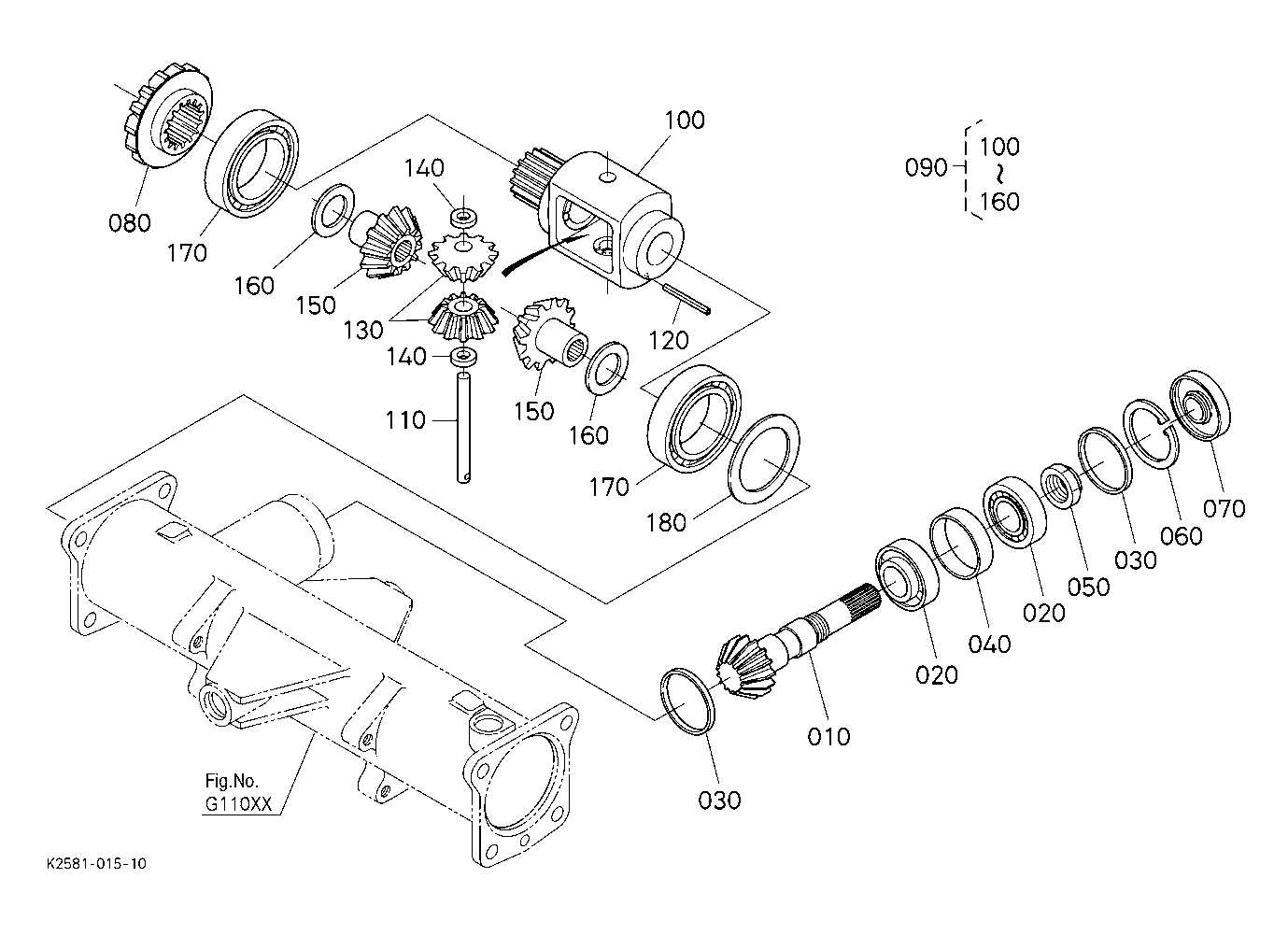 kubota bx2350 parts diagram