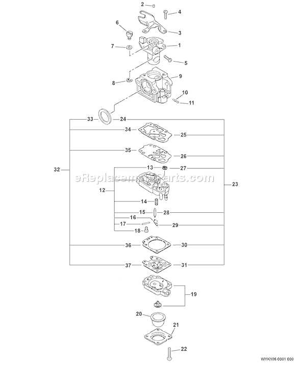 echo power pruner parts diagram