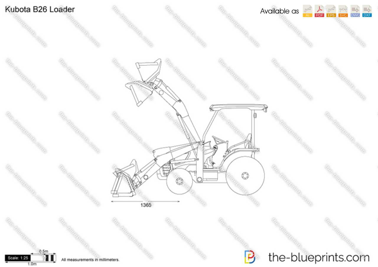 kubota b26 parts diagram