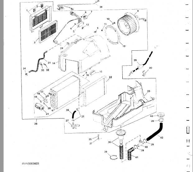 john deere 7400 parts diagram