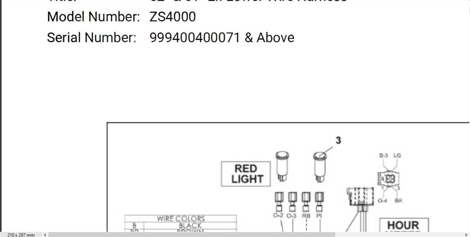 bobcat zs4000 parts diagram