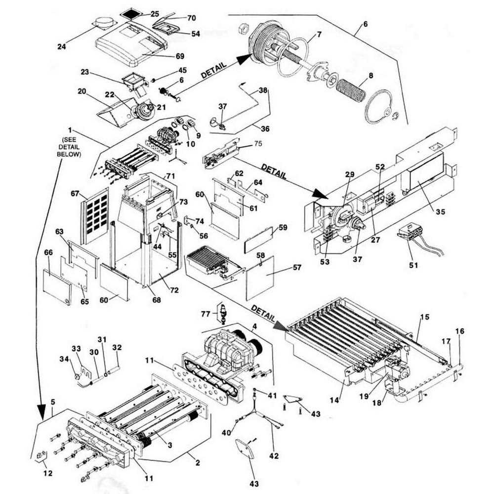 hayward pool heater parts diagram