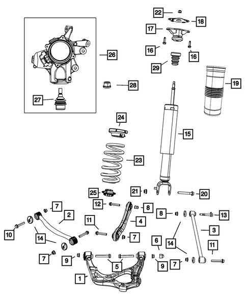 jeep grand cherokee parts diagram