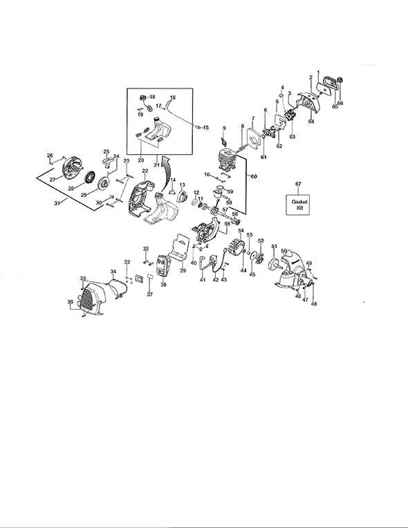 husqvarna 124c parts diagram