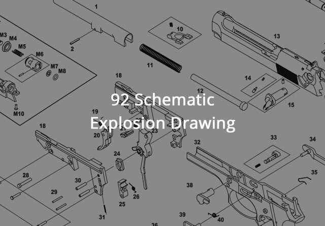 parts of a bb gun diagram