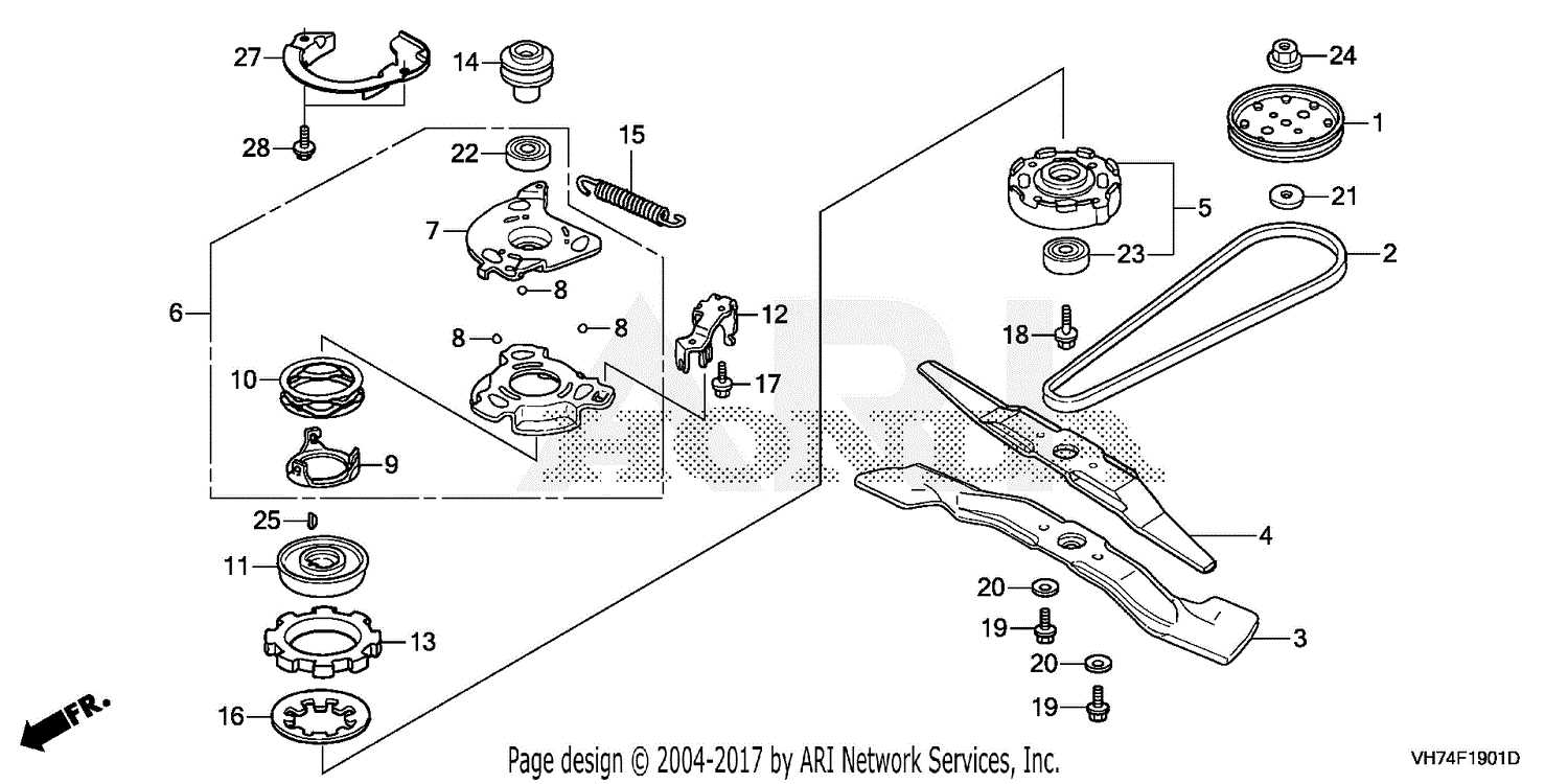 honda versamow hrx217 parts diagram