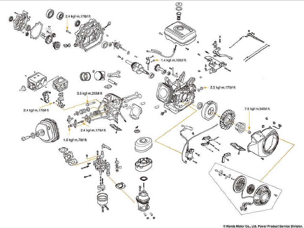 honda gx390 parts diagram