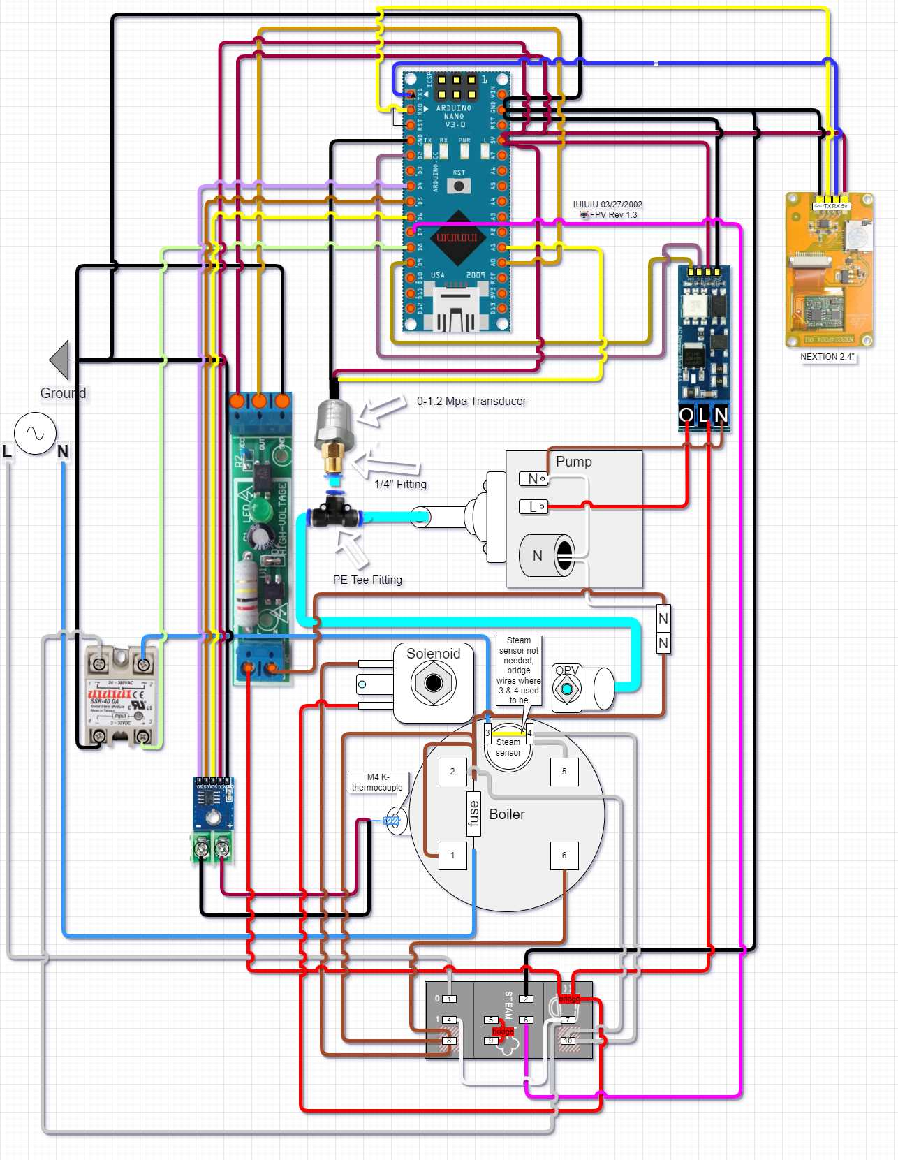 gaggia classic pro parts diagram