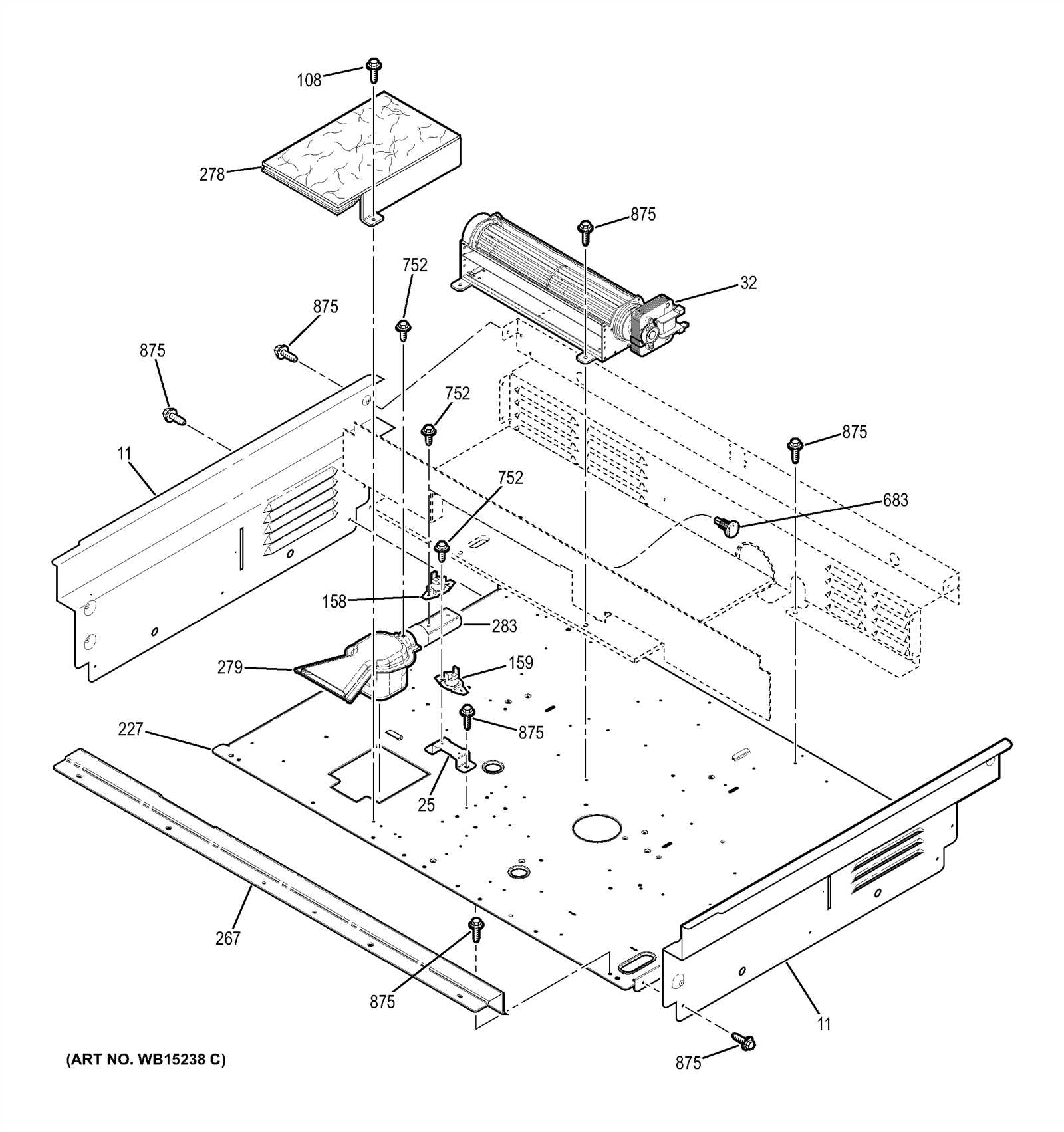 ge gas range parts diagram