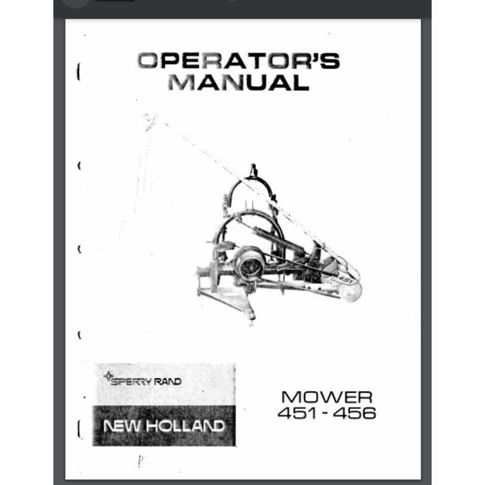 new holland 451 sickle mower parts diagram