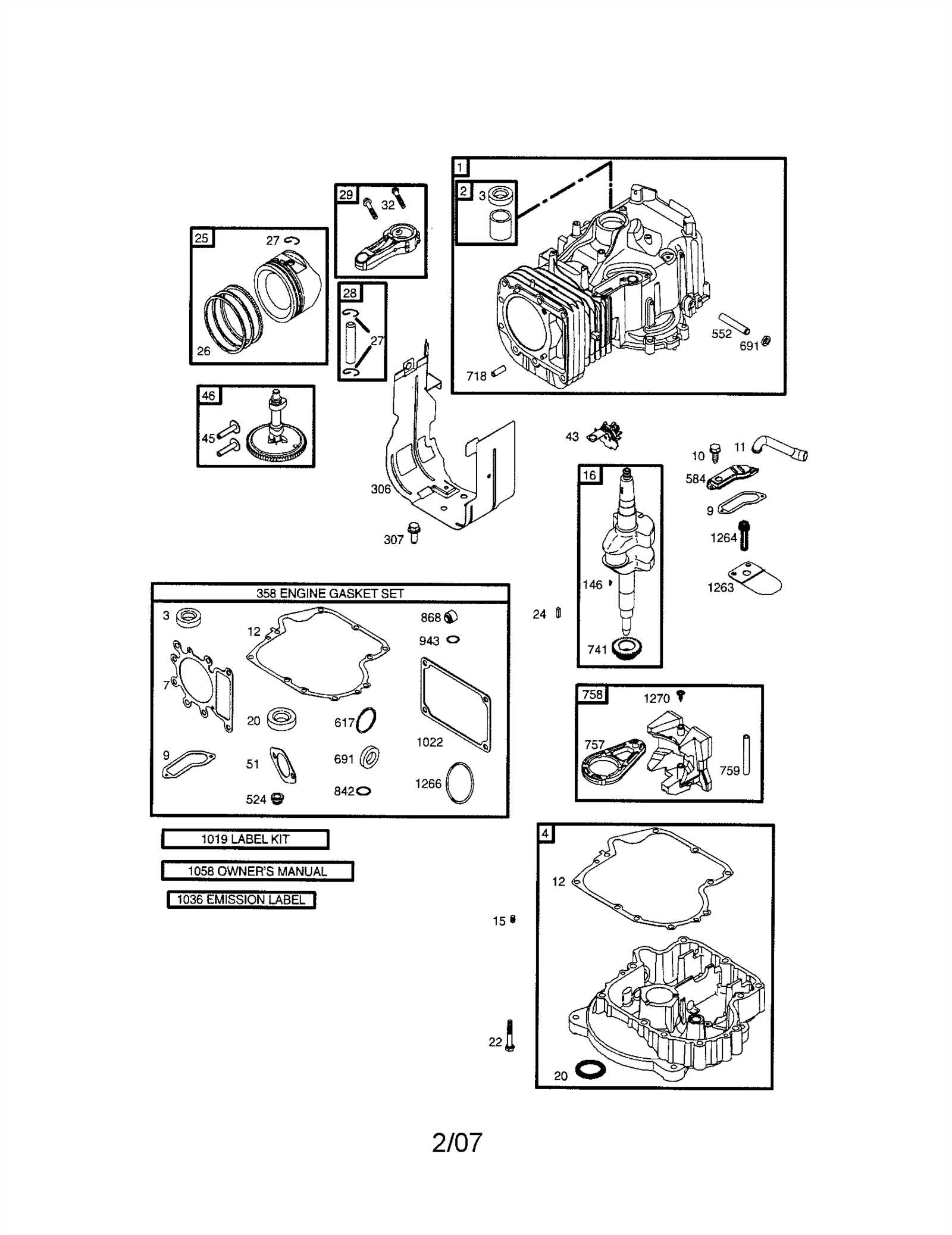 briggs and stratton 31p677 parts diagram