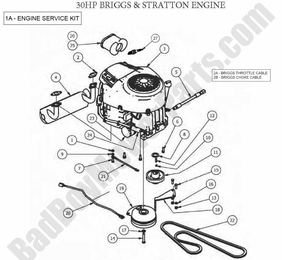 12 hp briggs and stratton engine parts diagram