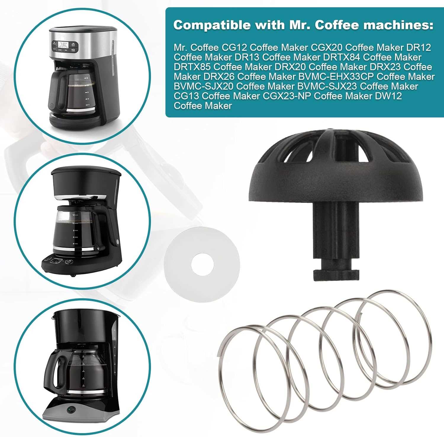 mr coffee coffee maker parts diagram