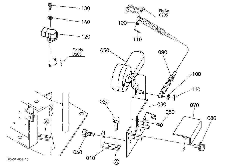 kubota kx121 3 parts diagram