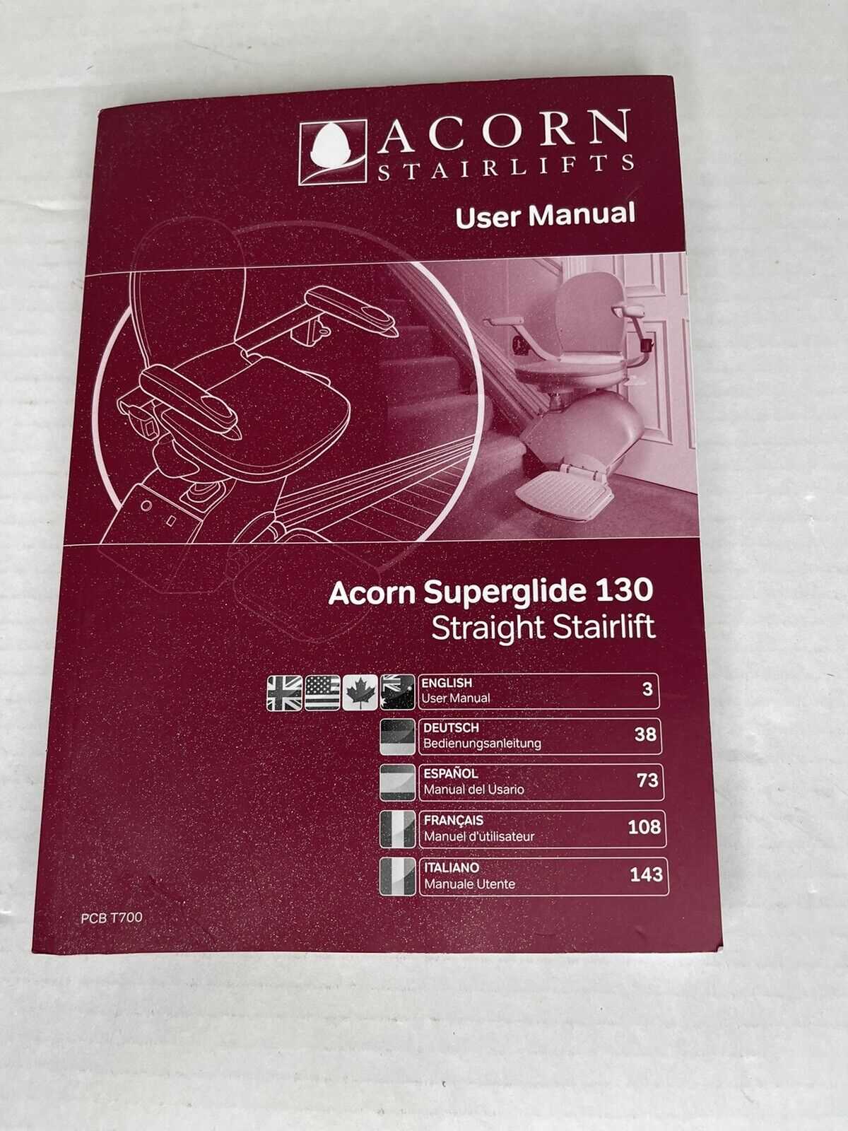 acorn superglide 120 parts diagram