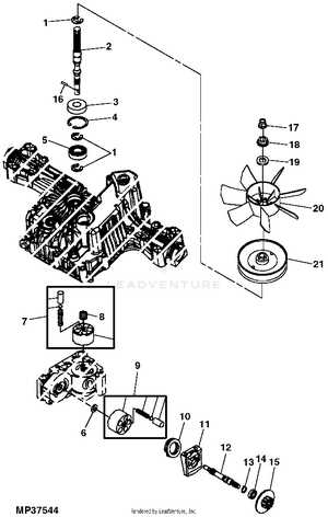 john deere x320 54 mower deck parts diagram