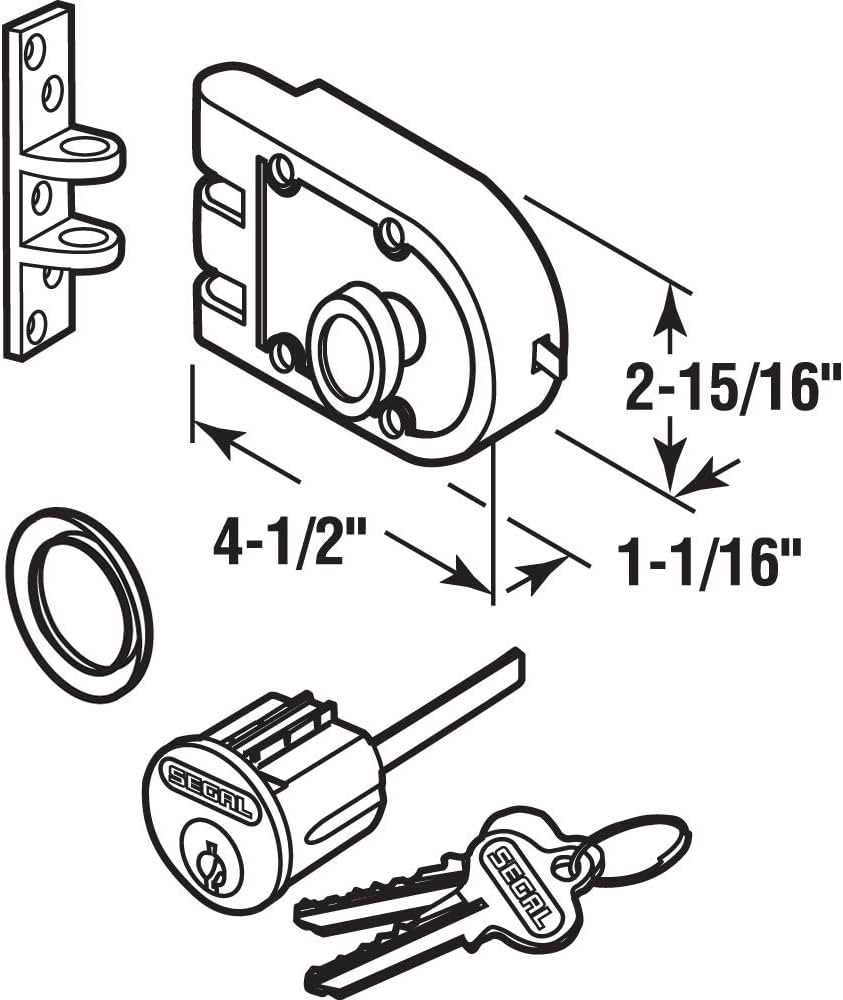 master lock parts diagram
