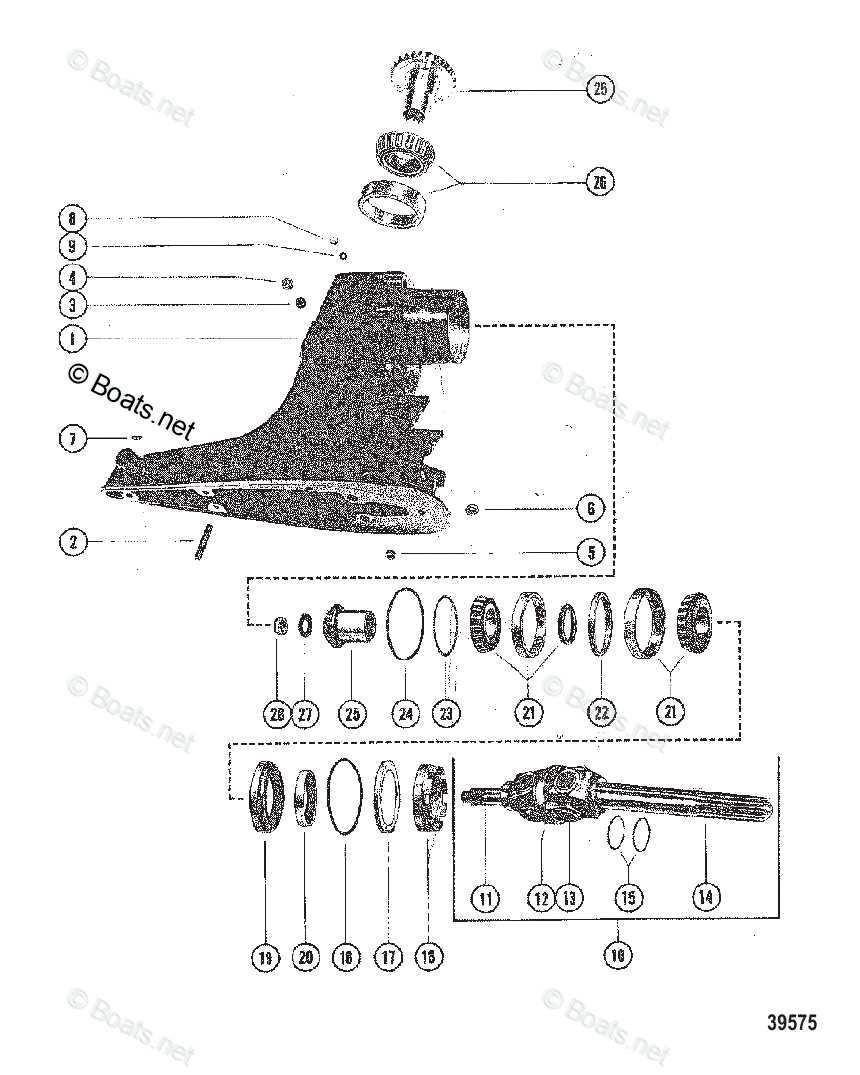 mercruiser 165 parts diagram