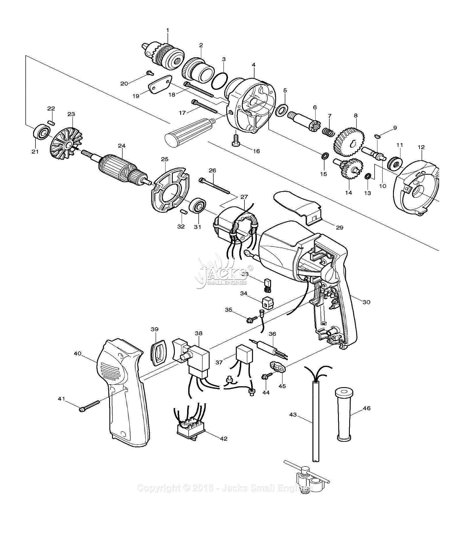 makita 5007mg parts diagram