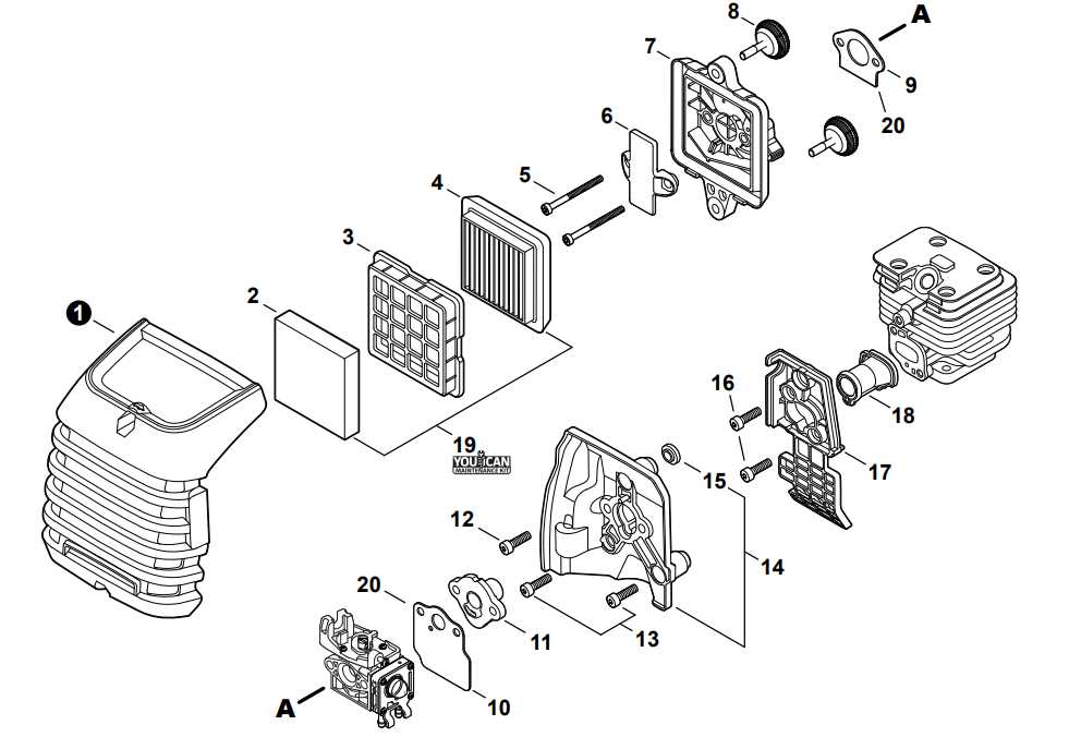 echo ppt 266 parts diagram