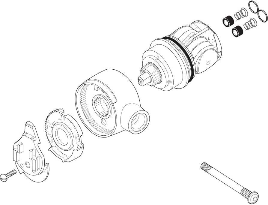 delta shower head parts diagram