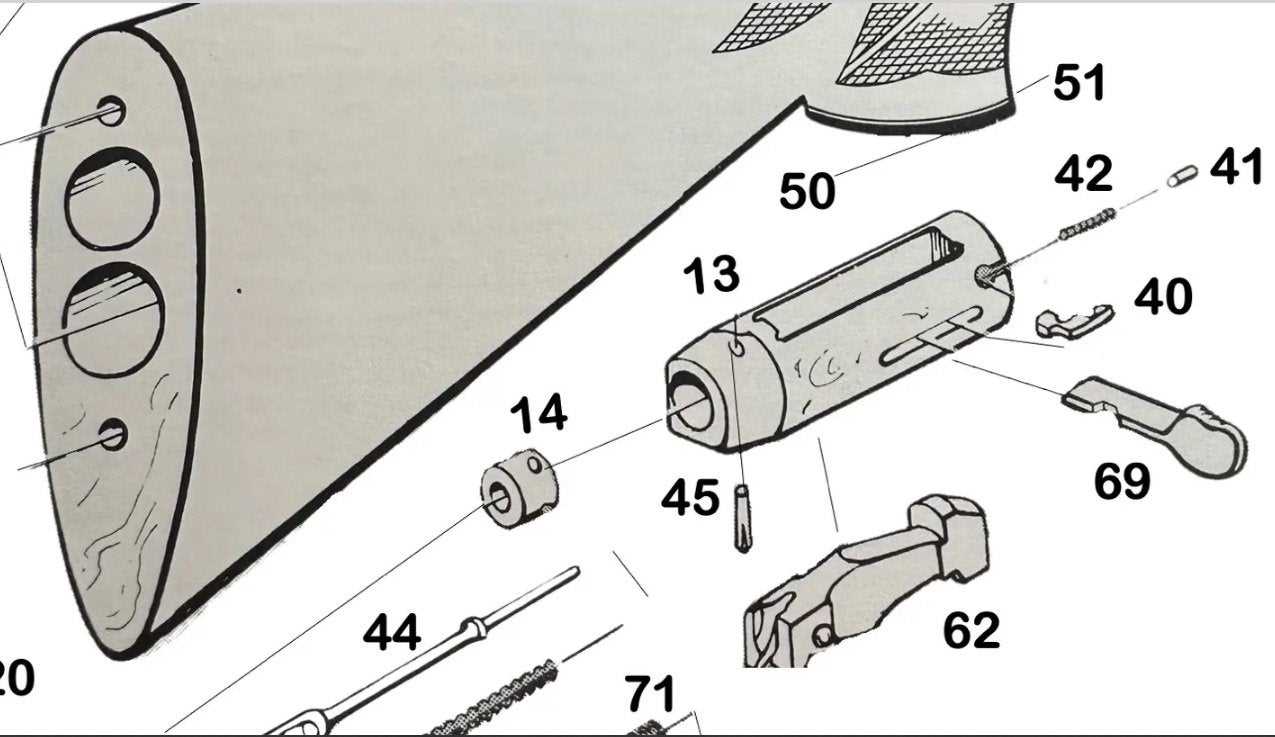 exploded diagram remington 1100 parts diagram