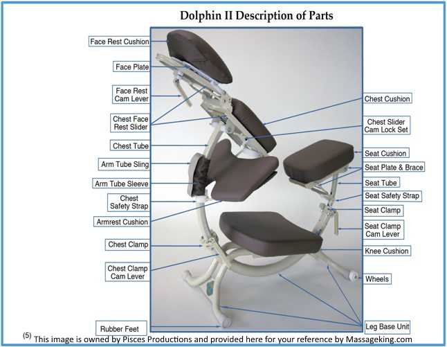 massage chair parts diagram