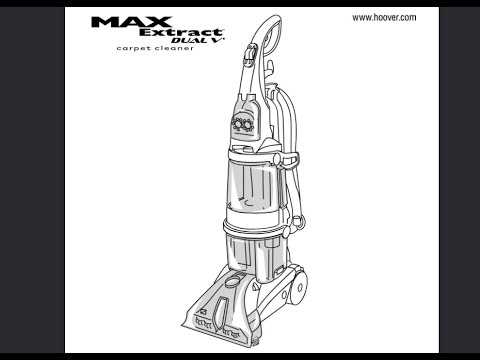 hoover max extract 77 parts diagram