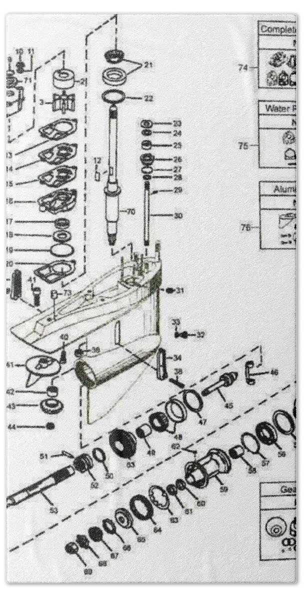 alpha one sterndrive parts diagram