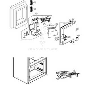 kenmore side by side refrigerator parts diagram