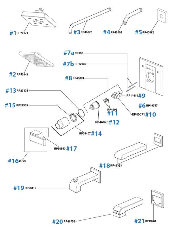 delta tub faucet parts diagram