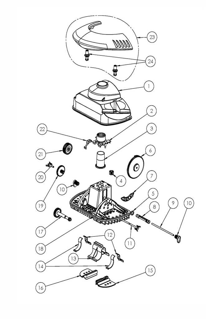 kitchenaid blender parts diagram
