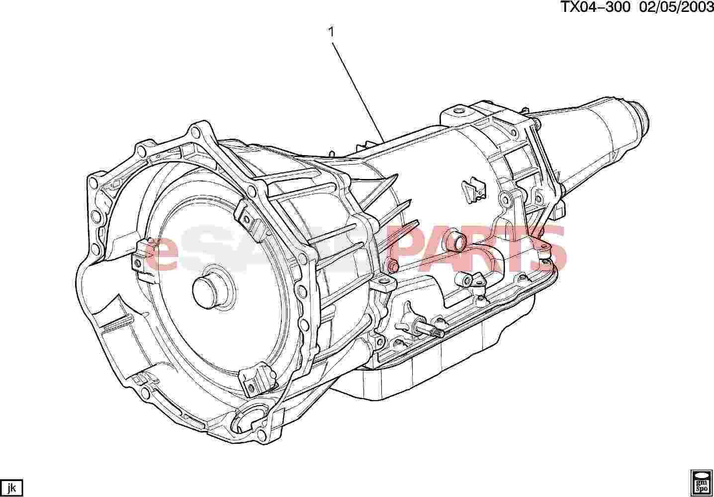 4l60 parts diagram