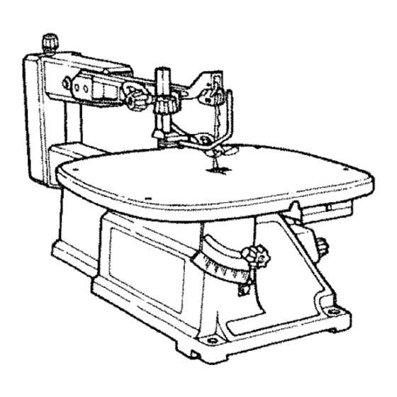scroll saw parts diagram