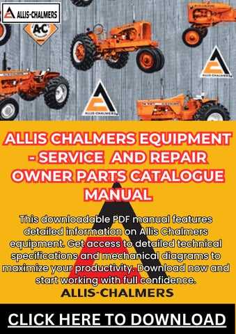 allis chalmers 5020 parts diagram