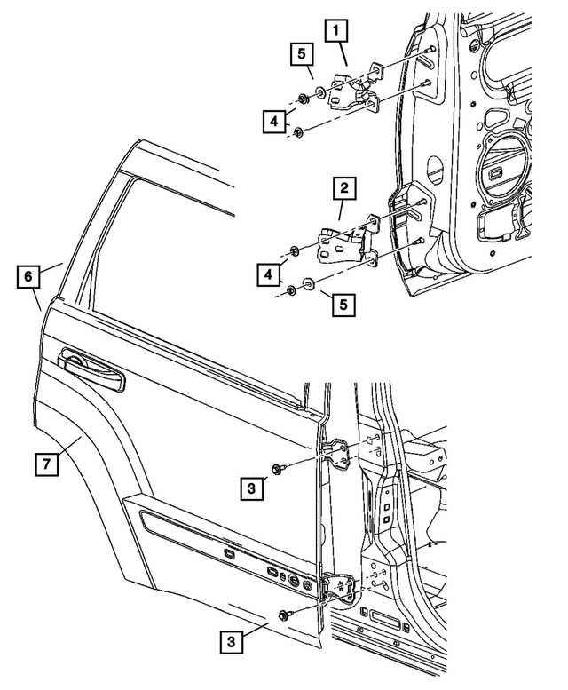 jeep commander parts diagram