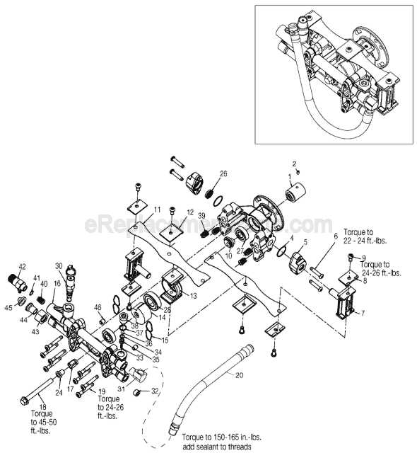 honda gcv160 pressure washer pump parts diagram