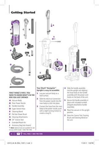 shark rocket parts diagram