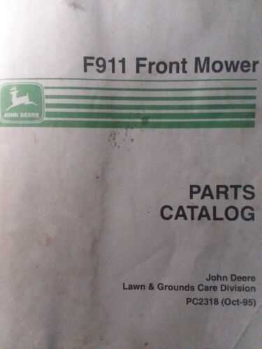 john deere f911 parts diagram