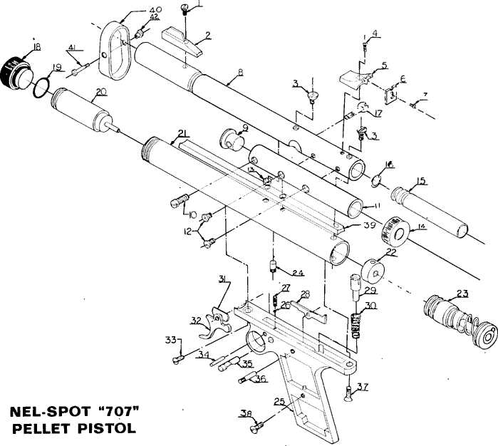 paintball gun parts diagram