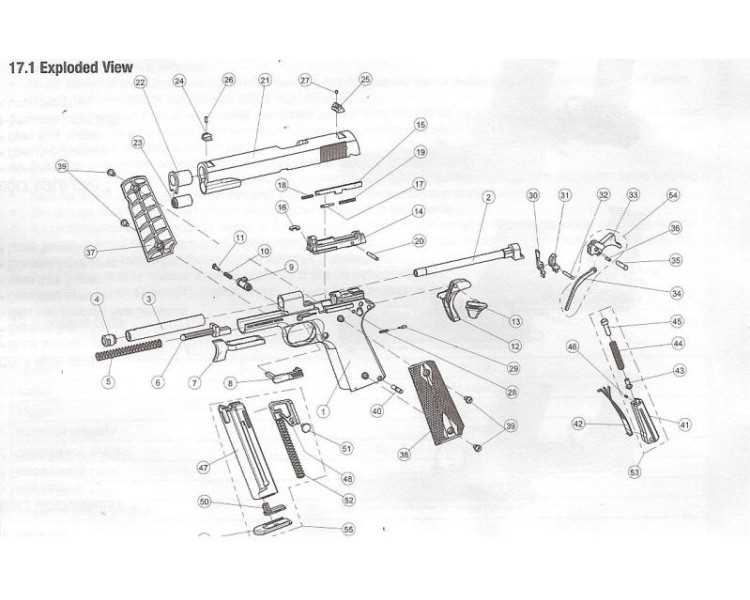 1911 series 80 parts diagram