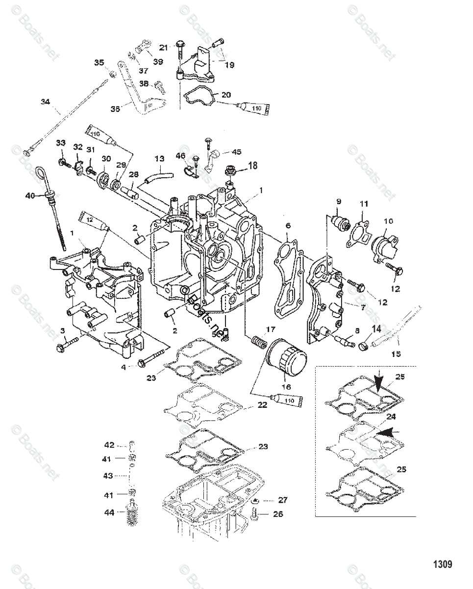 mercury 15 hp outboard parts diagram