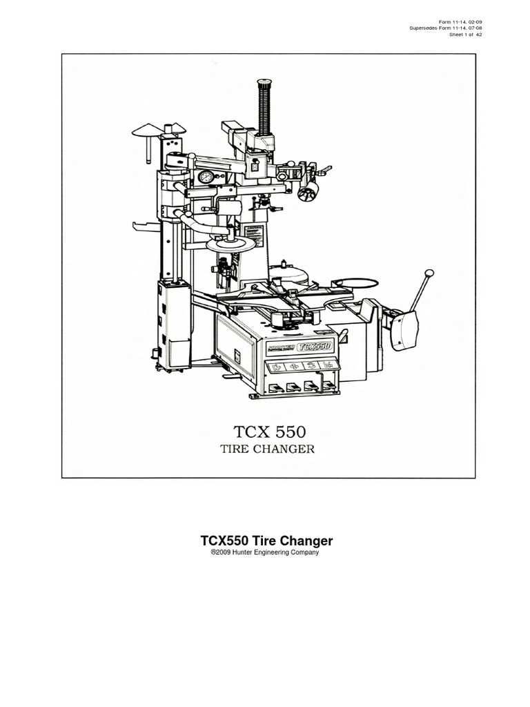 hunter tire machine parts diagram