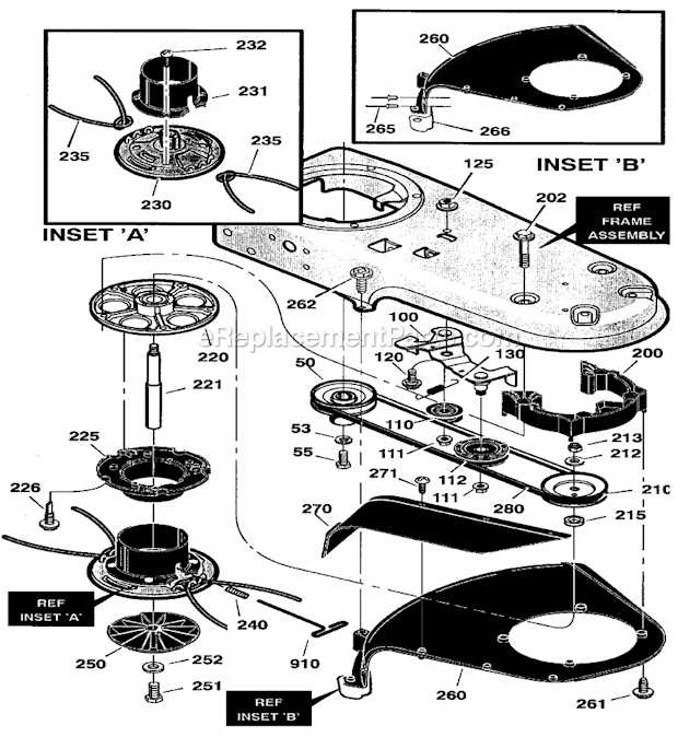 craftsman 4 cycle weed eater parts diagram