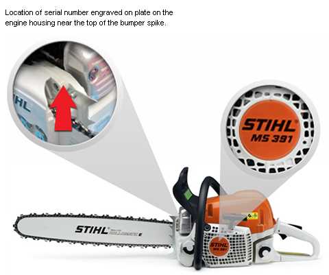 stihl ms 391 parts diagram