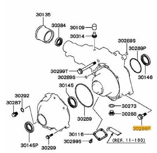 evo x parts diagram