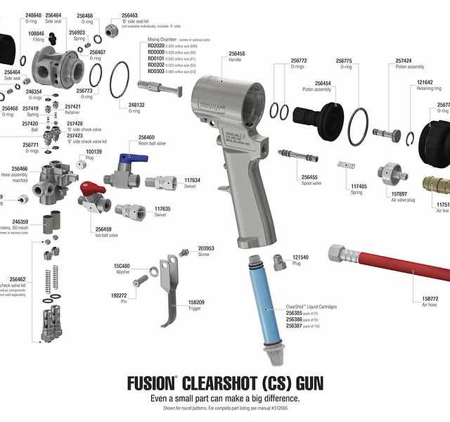 foam cannon parts diagram